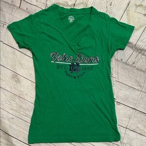 Notre Dame V-Neck Tee